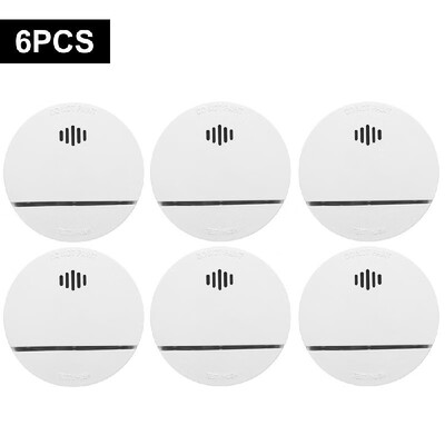 

Wireless Smoke Detector Photoelectric Fire Alarm Battery-Powered Light Sound Warning Fire Safety for Home Hotel School