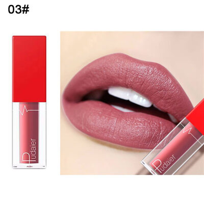 

Sexy Women Lip Gloss Nude Moisturizing Makeup Matte Liquid Lipstick Waterproof
