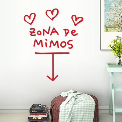

Gobestart Zona De Mimos Home Decor Wall Sticker Decal Bedroom Vinyl Art Mural