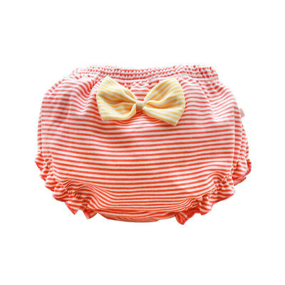 

Kids Panties Baby Toddler Girl Cotton Cute Breathable Soft Striped Dot Print Underwear Panties Briefs with Bowknot New 1-4Y