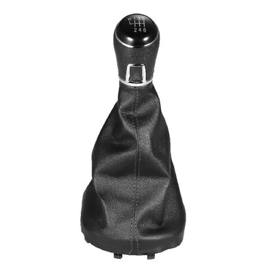 

6 Speed Gear Knob Shift Stick Gaiter Replacement for VW Touran 2003-2010 Caddy MK2 2004-2009