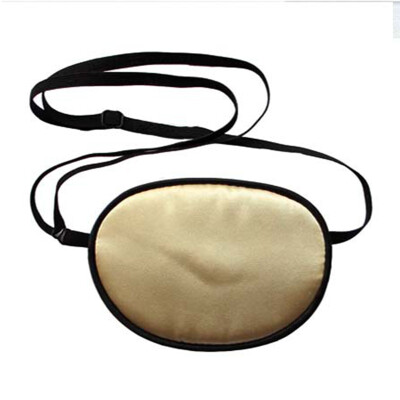 

High Quality Silk Adult Children Monocular Eye Mask Useful Full Cover Astigmatism Training Single Eye Mask Comfort Cover