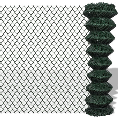 

Chain Fence 4 9" x 49 2" Green