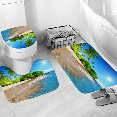 

〖Follure〗3pcs Non-Slip Fish Scale Bath Mat Bathroom Kitchen Carpet Doormats Decor