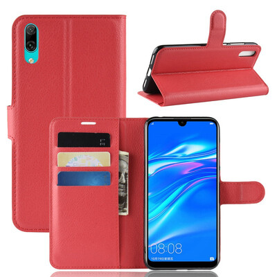 

for Huawei Y7 Pro 2019 DUB-LX2 WIERSS Wallet Phone Case for Huawei Y7 Pro 2019 DUB-LX2 Flip Leather Cover Case Etui Fundas
