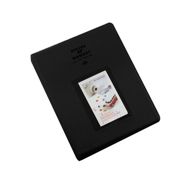 

128 Pockets Mini Insert Type Memorial Photo Album Photograph Collection Book