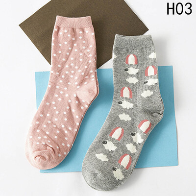 

New Cartoon Women Thick Cute Funny Happy Christmas Art High Quality Socks