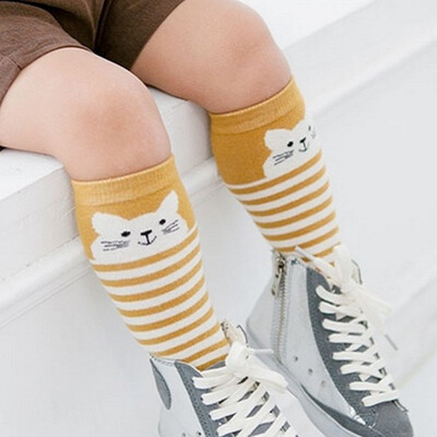 

Cotton Animal Baby Knee Socks Hosiery Warm Anti Slip Socks Baby Boy Girl Kids Rubber Sole Socks