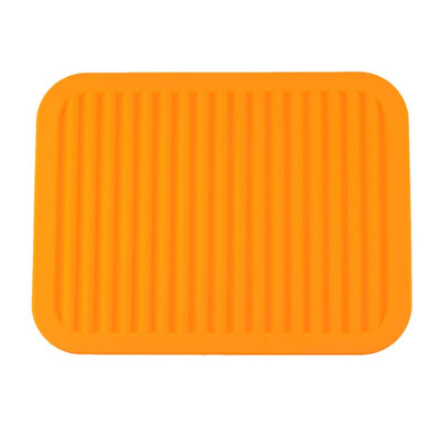

ilicone Square Dish Drying Mat Premium Heat Resistant Tableware Dishwaser Durable Pad Dinnerware Table Mat Placemat