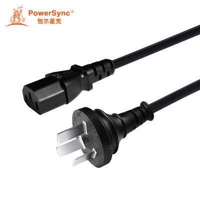 

Baoer Xingke computer host monitor screen power cord rice cooker electric kettle household appliances three holes straight head suffix black 10 m WS-015D MPPL0100
