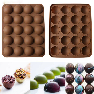 

Hemispherical Chocolate Mold Home Garden Kitchen Dining Bakeware Baking Pastry Tools