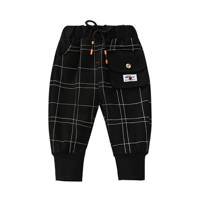 

INS hot baby boys pants 1-5 years kids pants pocket velvet trousers spring&autummn Winter warm baby girls pants all season
