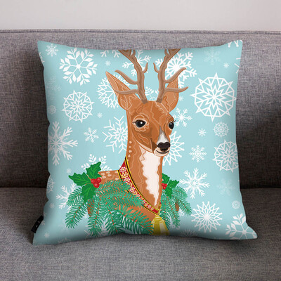 

〖Follure〗Print Pillow Case Polyester Sofa Car Cushion Cover Home Decor