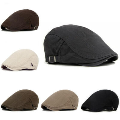 

US Fashion Mens Womens Berets Hat Cap Golf Driving Sun Flat Cabbie Newsboy Hat
