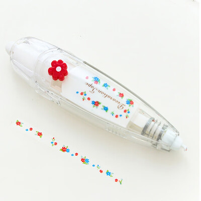 

Flag Star Press Type Decorative Correction Tape Diary Stationery School Supply Party Decoration 4 Designs