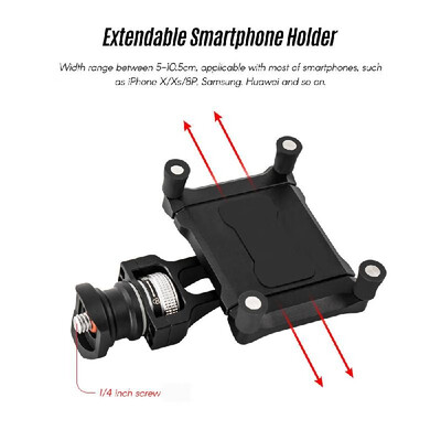 

FeiyuTech Lateral Smartphone Cellphone Mobilephone Adapter Clamp Clip Holder Bracket for G6G6 Plus SPG2 for iPhone XXS8 Samsung