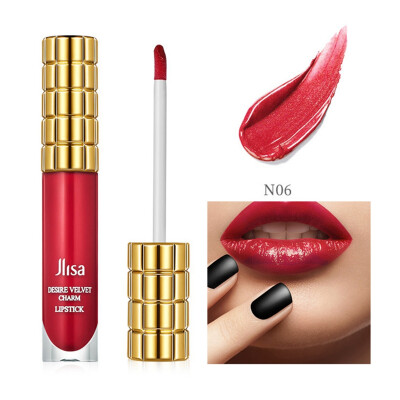 

Velvet Lip Gloss Long-lasting Non-stick Cup Water Resistant Matte Liquid Lipstick Lip Makeup Highly Saturated