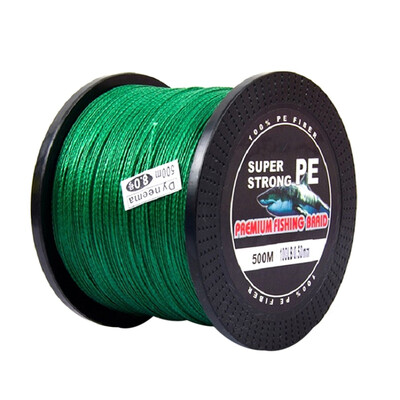 

Fishing 500M 4 Strands 050mm 100lb402kg PE Multifilament Sea Super Braided Strong Fishing Line Carp Fishing Wire Main Line