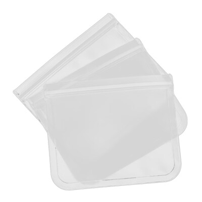 

Silicone Food Storage Bag kitchen Leakproof Containers Reusable Stand Up Zip Shut Bag Cup Fresh Bag Food Storage Bag