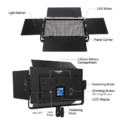 

Viltrox VL-40T Professional Ultra-thin LED Video Light Photography LED Fill Light 3300K5600K Adjustable Double Color Temperature