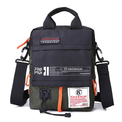 

Tailored Mens Portable Messenger Bag Casual Shoulder Bag Outdoor Waterproof Travel Bag
