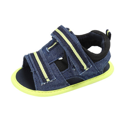 

New Handsome Baby Boys Sandals Summer Kids Infant Toddler Canvas Shoes Newborn Soft Shoes