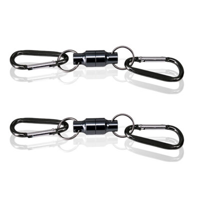 

2pcs Stainless Steel Magnetic Buckles Fishing Camping-Tools Outdoor Sports