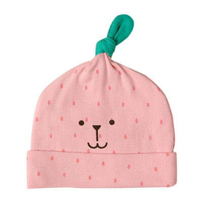 

Cute Winter Warm Cartoon Print Hat Bibs Children Kids Cute Cotton Caps For Baby Girls Boys