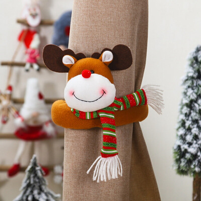 

Christmas Curtain buckle Nursery Bedroom Curtain Tieback Buckle Hook Accessories for Home Creative Curtain Buckle