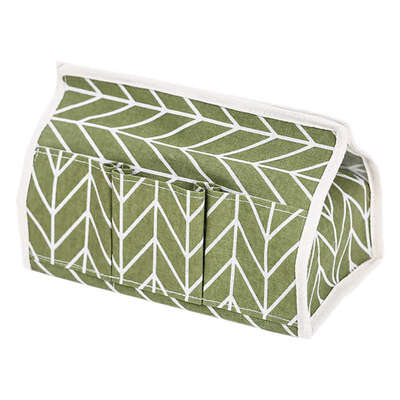 

Cotton Linen Facial Tissue Boxes Pastoral Multifunctional Flat Tissue Case Home Desktop Sundries Waterproof Storage Box