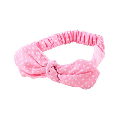 

Cute Baby Headbands Accessories Girls Big BowHeadwrap Lovely Bowknot Children Printed Headband Hot