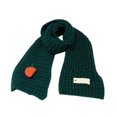 

5-8T Children Boys Girls Scarf Fashion Winter Kids Scarves Warm Cute Soft Scarf Collar Knitted Children Stretch Neck Ring