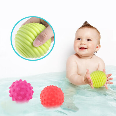 

YIWULA Baby Hand Ball Toy Training Soft Ball Textured Multi Ball Set