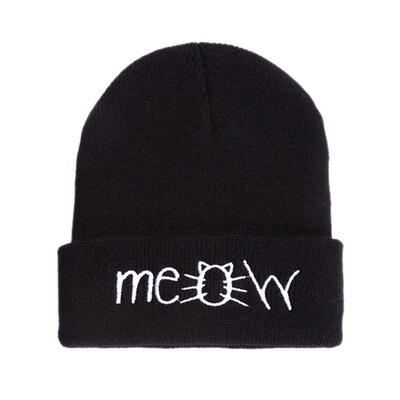 

Childrens Knit Hat 2018 New Autumn Winter Boys Girls Hiphop Hat Kids Warm Soft Caps 2-8Y