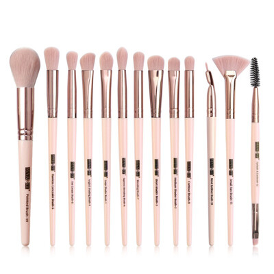 

13pcs Loose Powder Eyelash Eyeshadow Eyebrow Brush Lip Brush Cosmetic Brush Kit Eye Makeup Brush Set