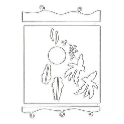 

Metal Cutting Dies Merry Christmas Tree Shape Cutting Die for DIY Scrapbooking Card Photo Album Embossing Paper Cards Invitation