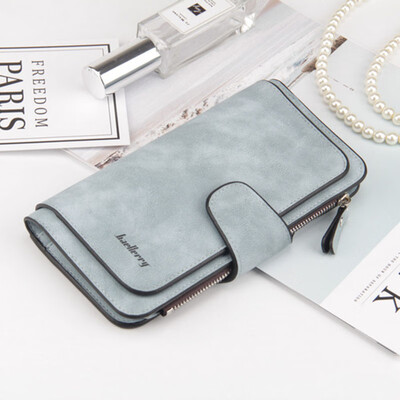 

Hot Sales Brand Wallet Women Scrub Leather Lady Purses High Quality Ladies Clutch Wallet Long Female Wallet Carteira Feminina
