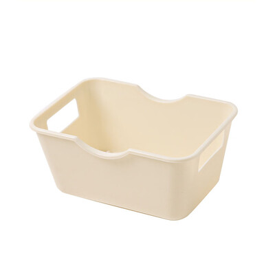 

Toponeto Plastic Office Desktop Storage Boxes Makeup Organizer Storage Box