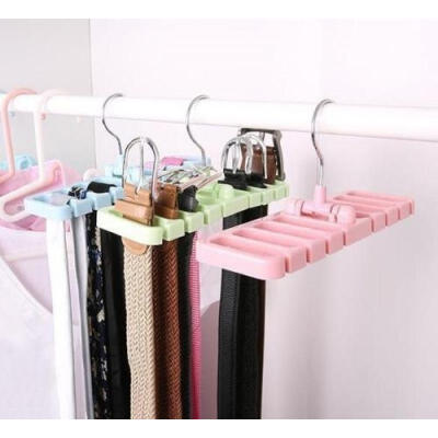 

Tie Belt Slip-preventing Hangers Rack Organizer Closet Storage Multifunctional Space Saver