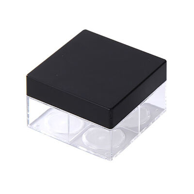 

B Empty Powder Box Portable Loose Powder Storage Box Makeup Case Container Packing Box Cosmetic Accessory