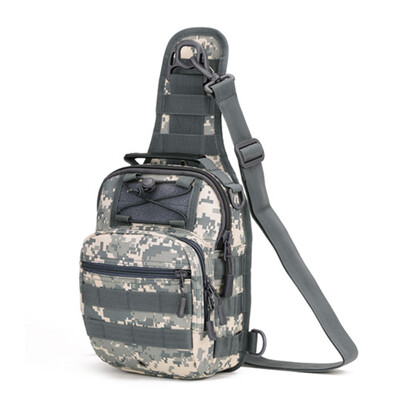

Waterproof Camping Camo Messenger Leisure Chest Waist Bag Riding Backpack Case