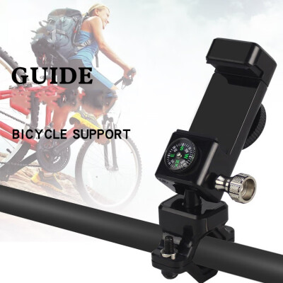 

Multi Function Bicycle Mobile Phone Bracket Riding Waterproof Navigation Frame Compass With Light