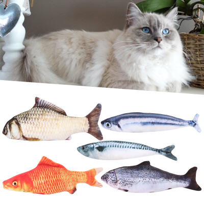 

5PCS 403020CM Fish Shape Pet Cat Toy Cat Favorite Catnip Fish