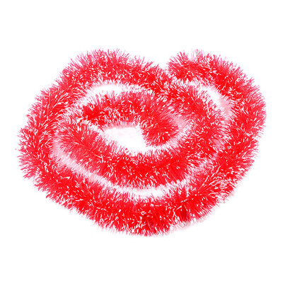 

Tailored Christmas Party Xmas Tree Ornaments 2m Tinsel Hanging Decorations 5 Colors