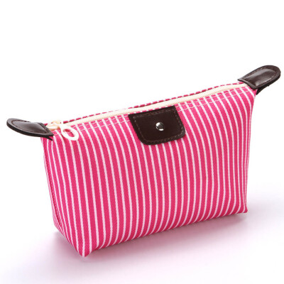 

New Candy Color Small Cosmetic Bag Fold able Dumpling Bag Waterproof Storage Bag