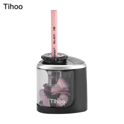 

Tihoo Portable Small Automatic Electric Pencil Sharpener Batteries Operated for Home Office School Students Kids Supplies Statione