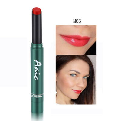 

Fashion Rotary Matte Lipstick Makeup Creamy Long Lasting Waterproof Moisturizing Cosmetics 10 Colors Can Choose