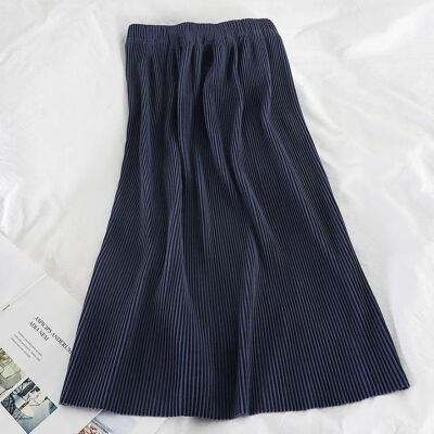 

Autumn Winter Skirt Women Stretchable Split Skirt Midi A-line Skirts Lady Sexy Korean Style Female Skirts