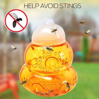 

31pcs Outdoor Hanging Bee Catcher Wasp Trap Fly Insect Bug Hanging Honey Pot Trap Catcher Killer No Poison Bee Tool