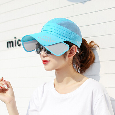 

Hat female summer leisure Joker empty cap summer vacation multifunctional sunshade sunscreen baseball cap
